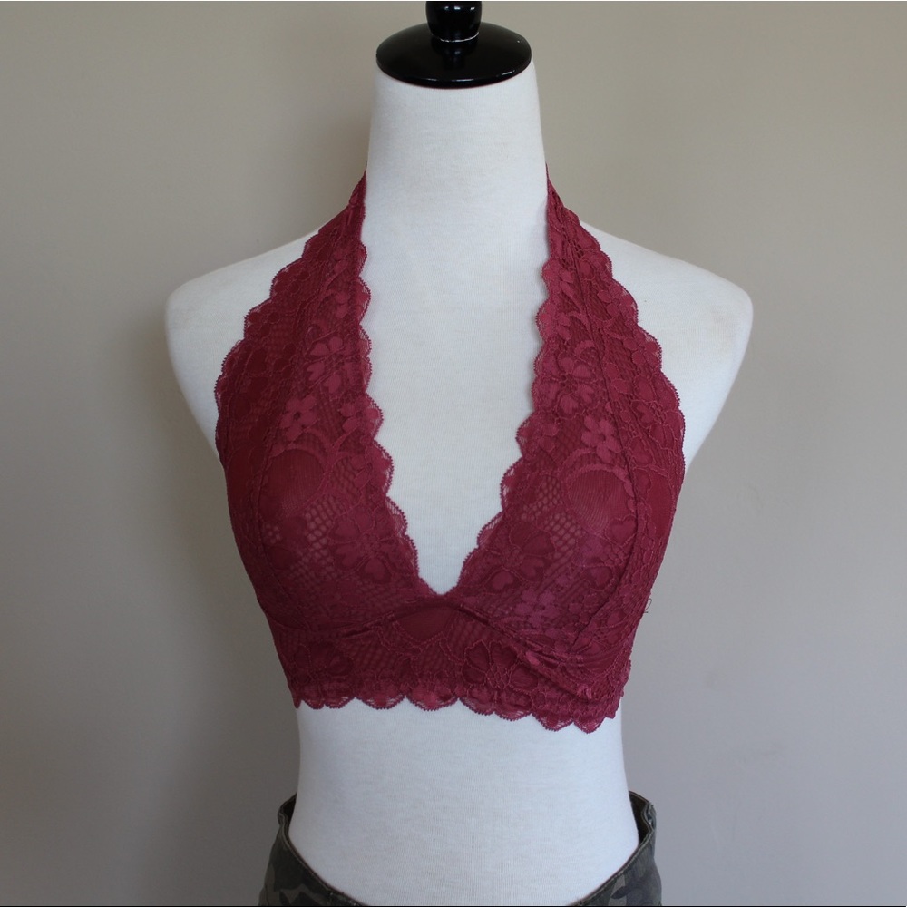 Free People Galloon Halter Bralette CA